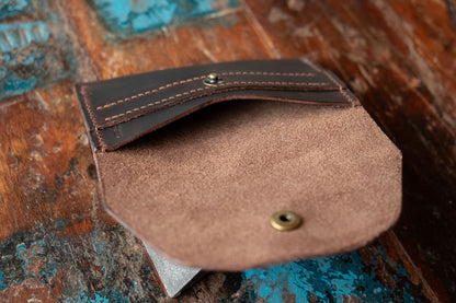 Button Flap Wallet