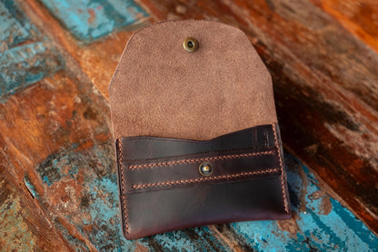 Button Flap Wallet