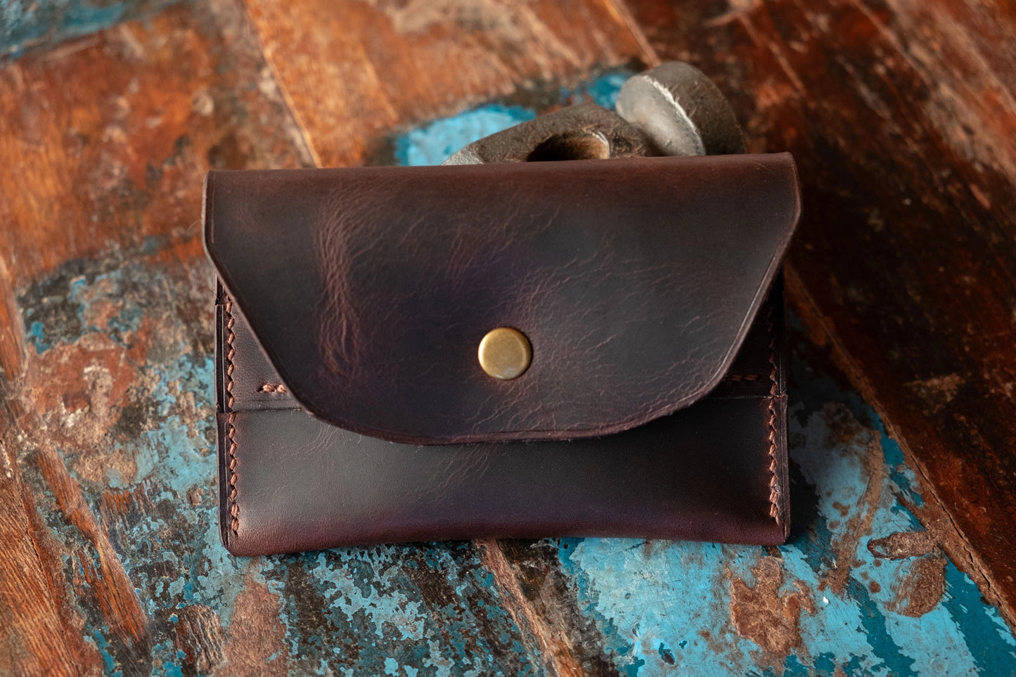 Button Flap Wallet