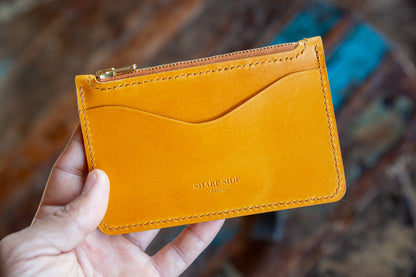 Zip Wallet. Yellow