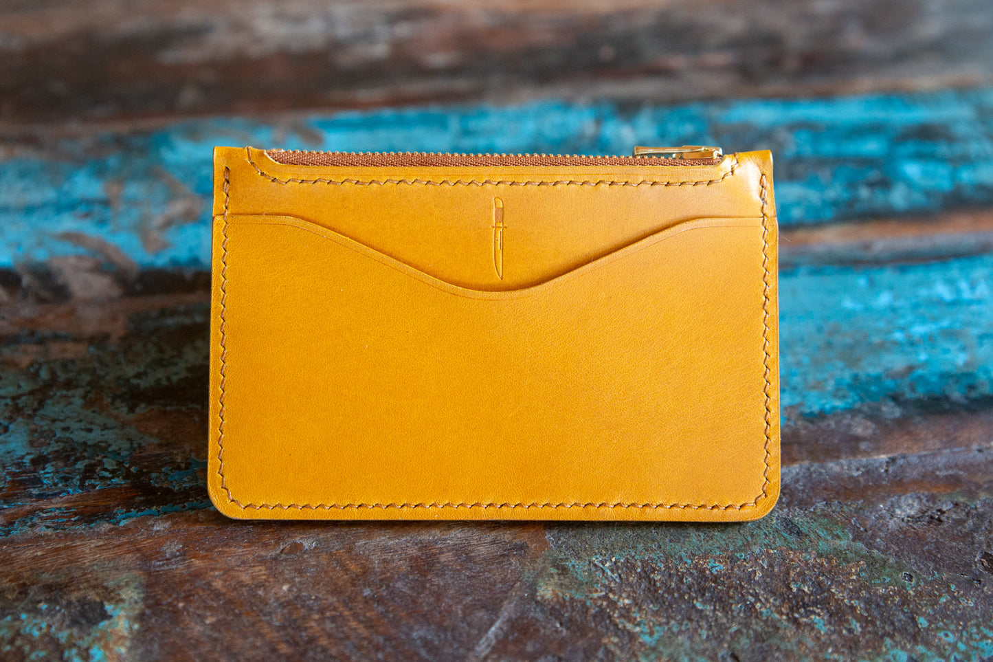 Zip Wallet. Yellow