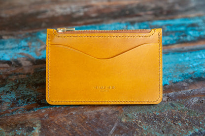 Zip Wallet. Yellow