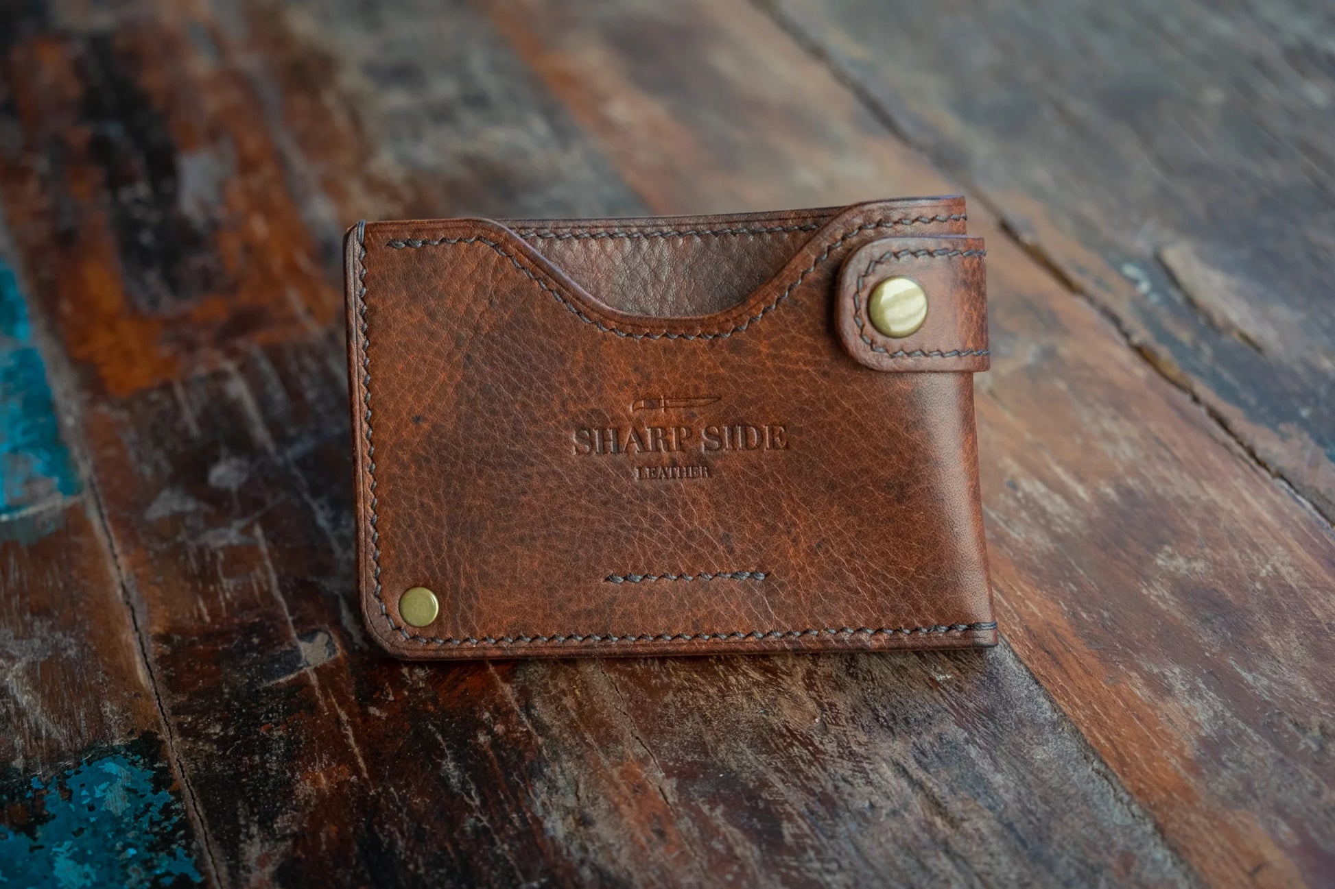 Handmade Leather Card Wallet